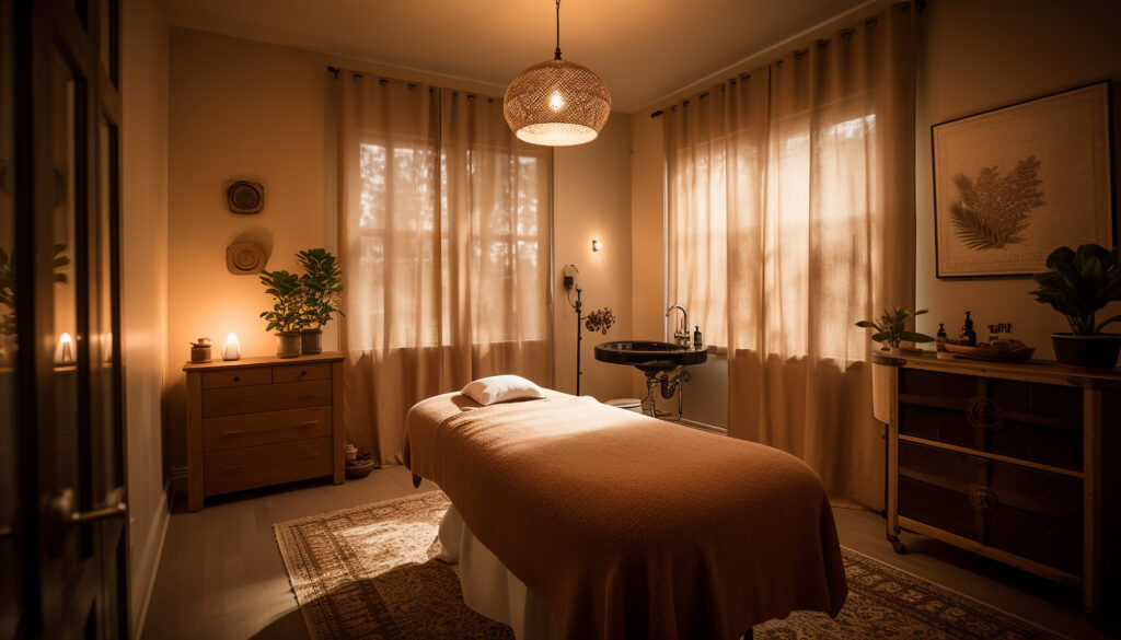 Departamento con spa privado y coworking CDMX 2025 - Vista interior spa